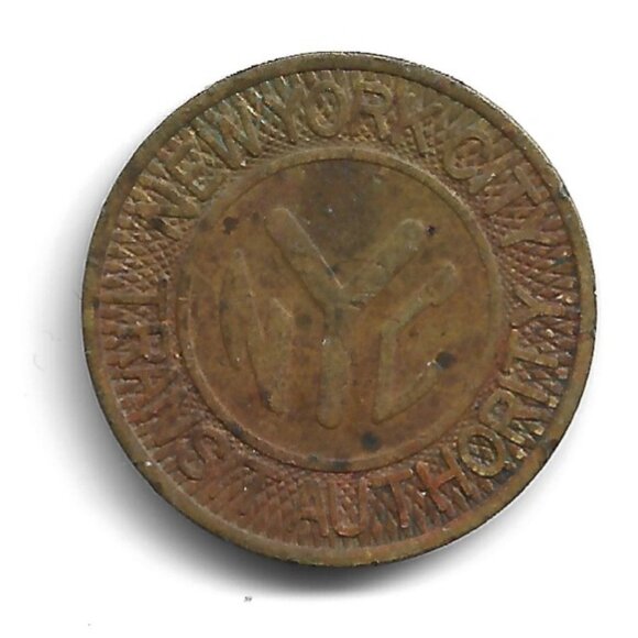 New York City Transit Token (b861-15) - Picture 2 of 2